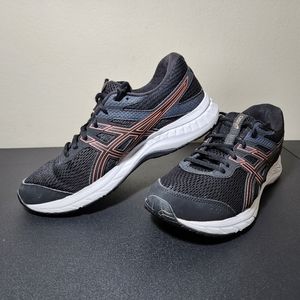Asics Gel Contend 6 1012A570 Black Running Shoes Sneakers Women's Size 8.5